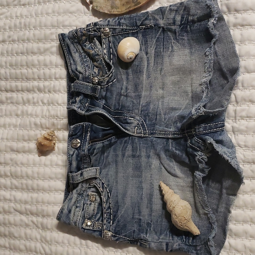 Miss me high rise jean shorts